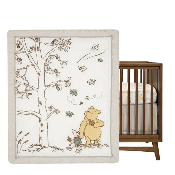 3-Piece Baby Crib Bedding Set