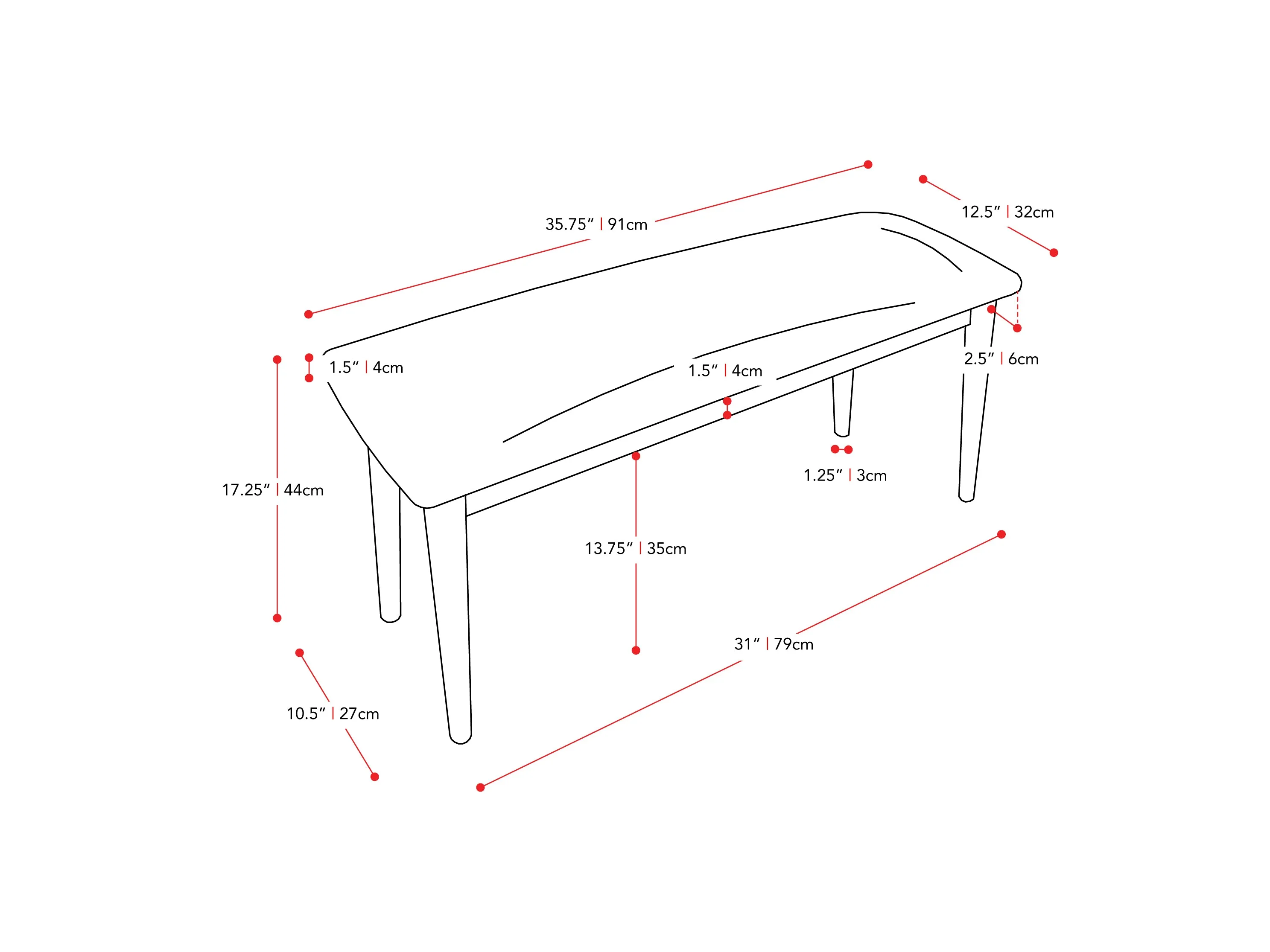 4pc Dining Set