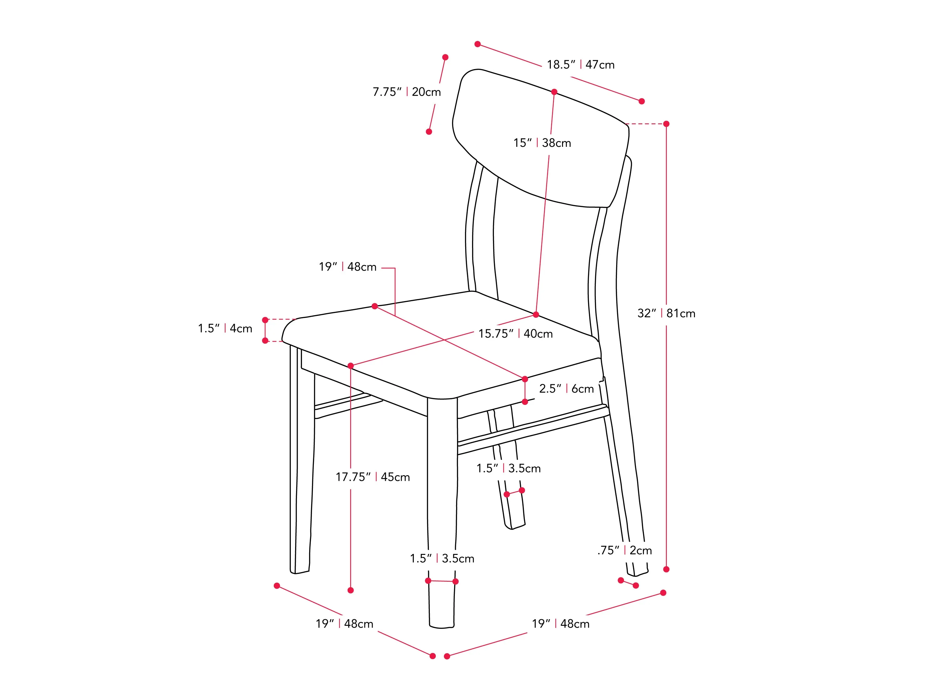 4pc Dining Set