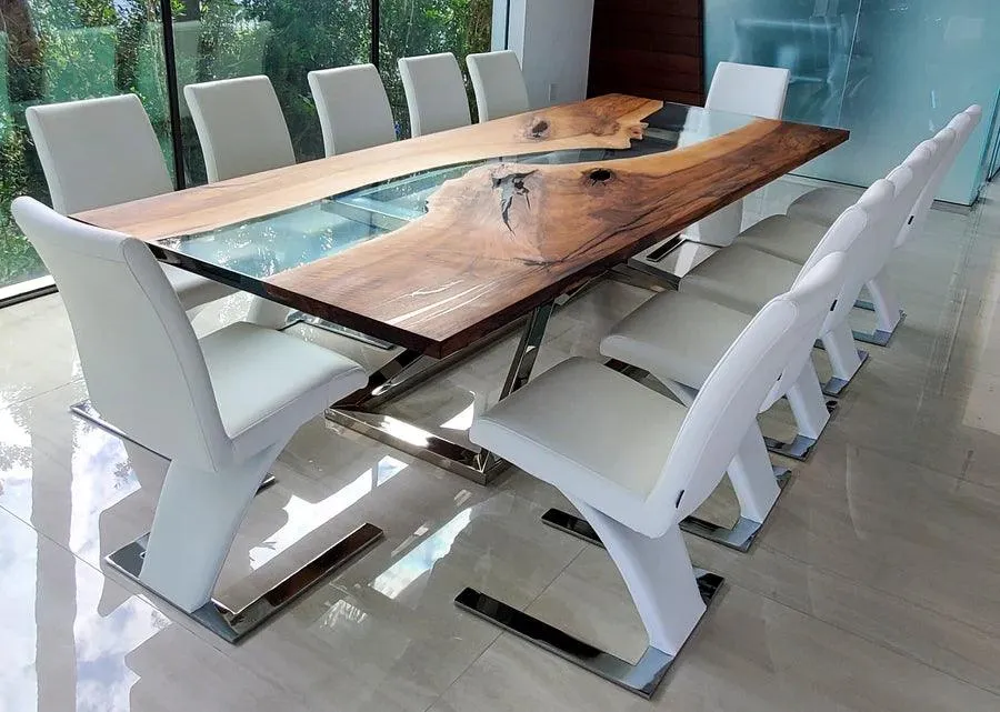 Abruzzo Walnut Dining Table