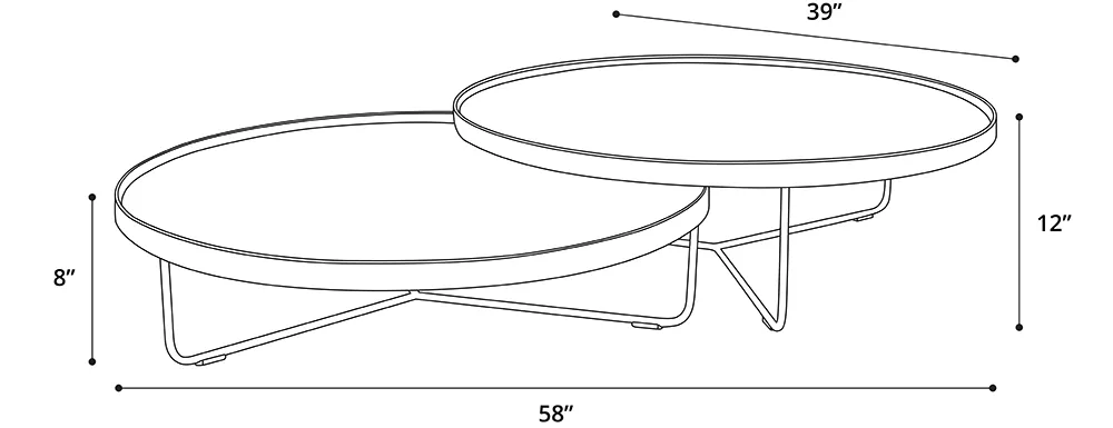 Adelphi Nested Coffee Tables