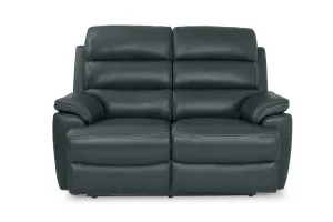 Alec 2 Seater Sofa | Power Headrest Recliner | Charcoal