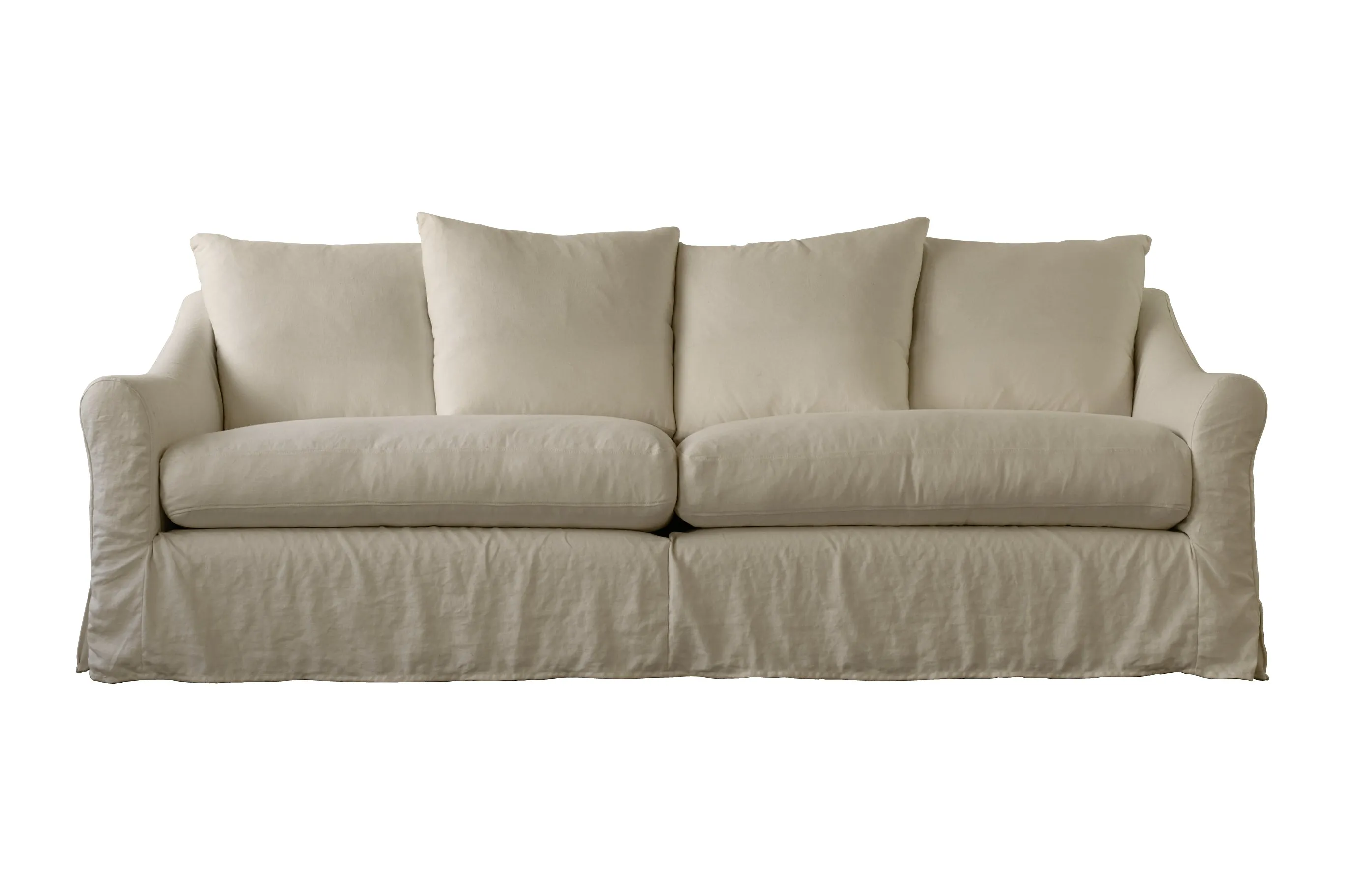 Alice | 4 Seater Extra Loose Cover | Marque Natural