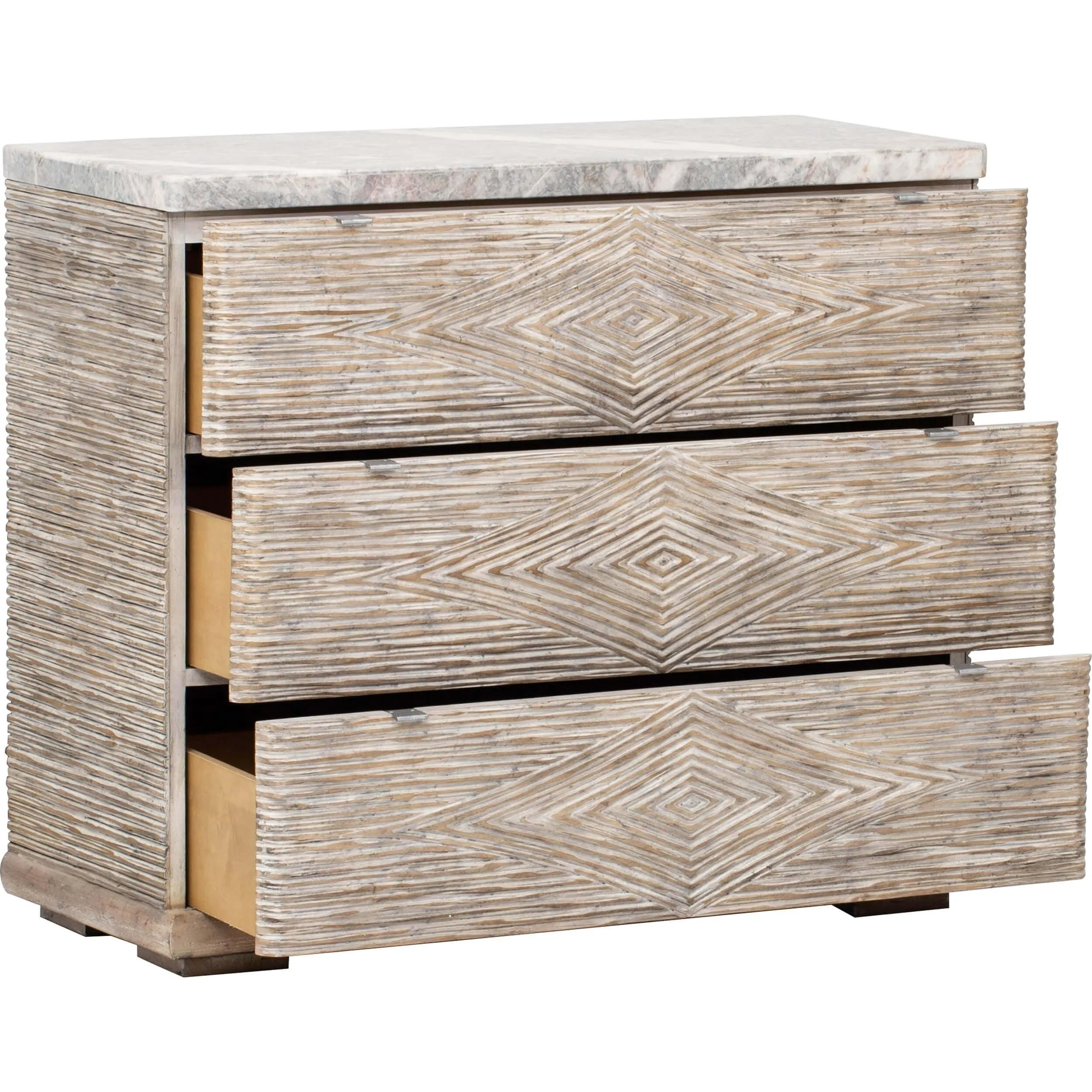 American Life Amani 3 Drawer Accent Chest