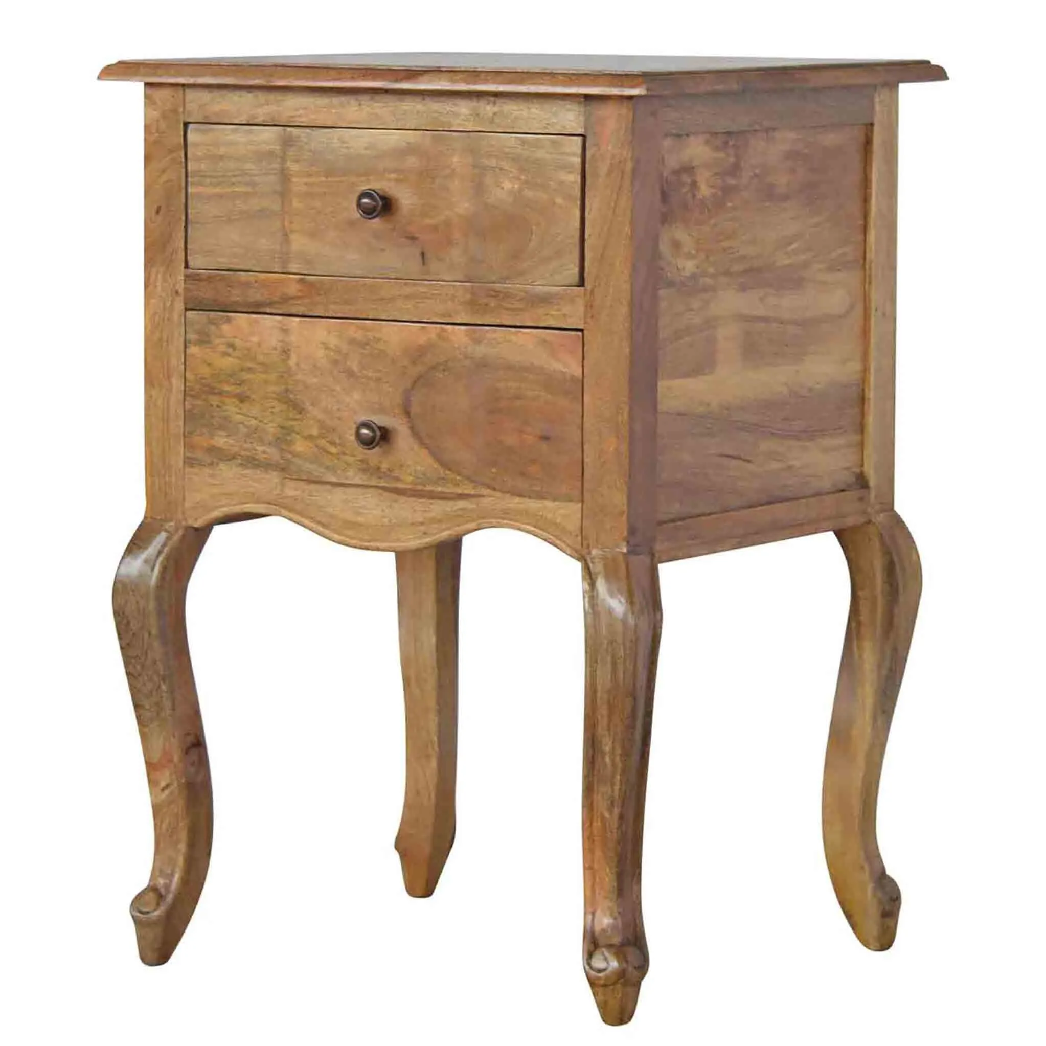 Artisan French Style 2 Drawer Bedside