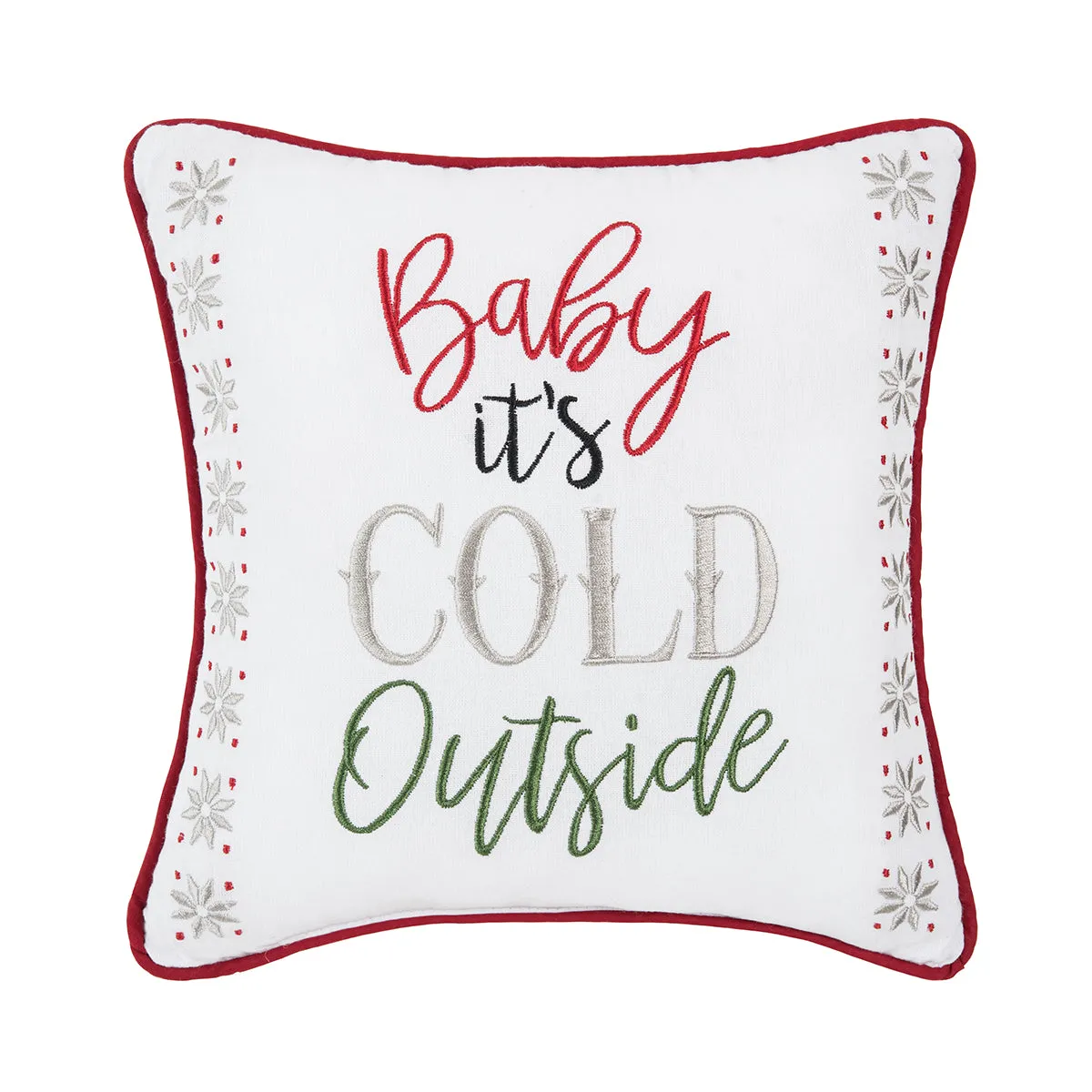 Baby It's Cold Outside Mini Pillow