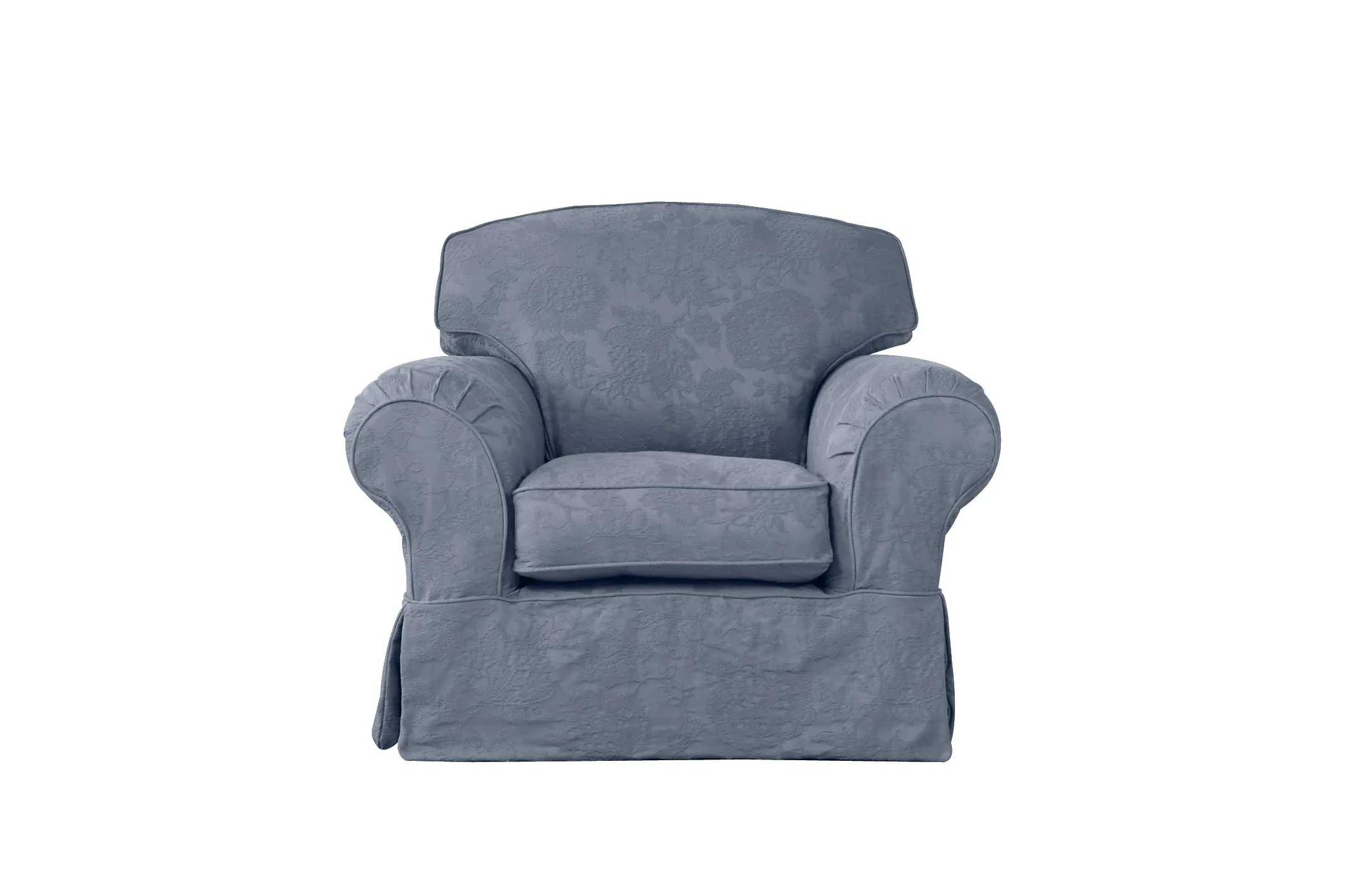 Banbury | Armchair Extra Loose Cover | Shaftesbury Cornflower Blue