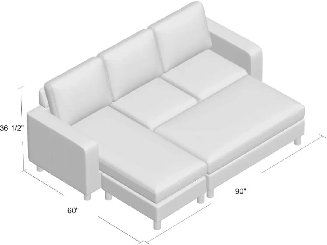 Barrel 6 Seater L Shape Sofa For Living Room | 6 seater sofa set