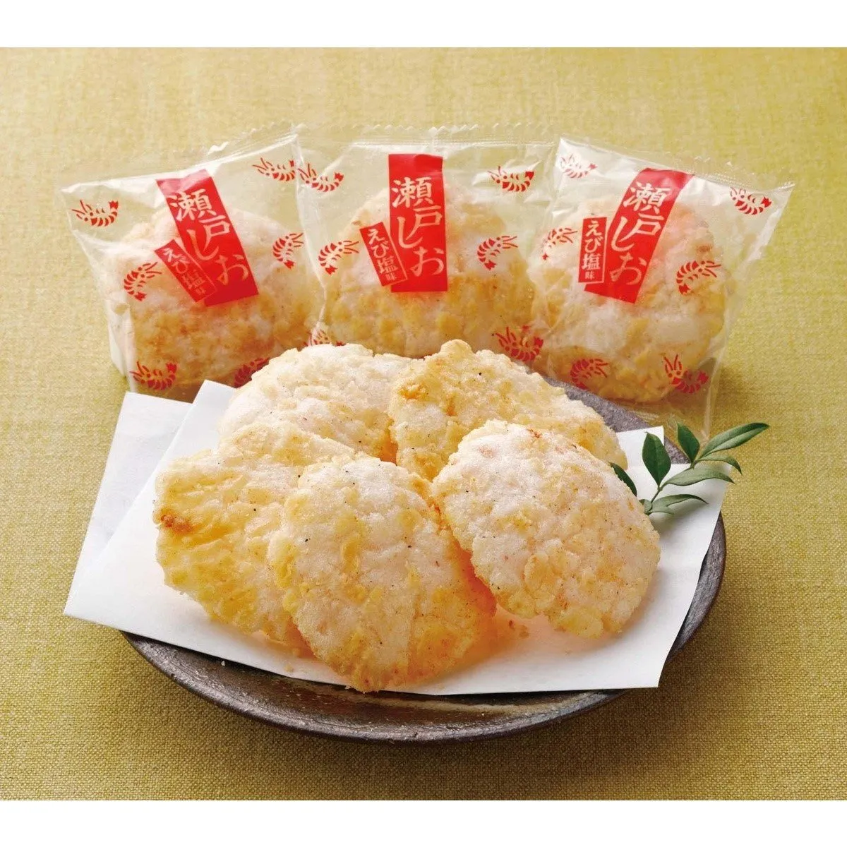 Befco Seto Shio Senbei Rice Crackers Shrimp Flavor 83g