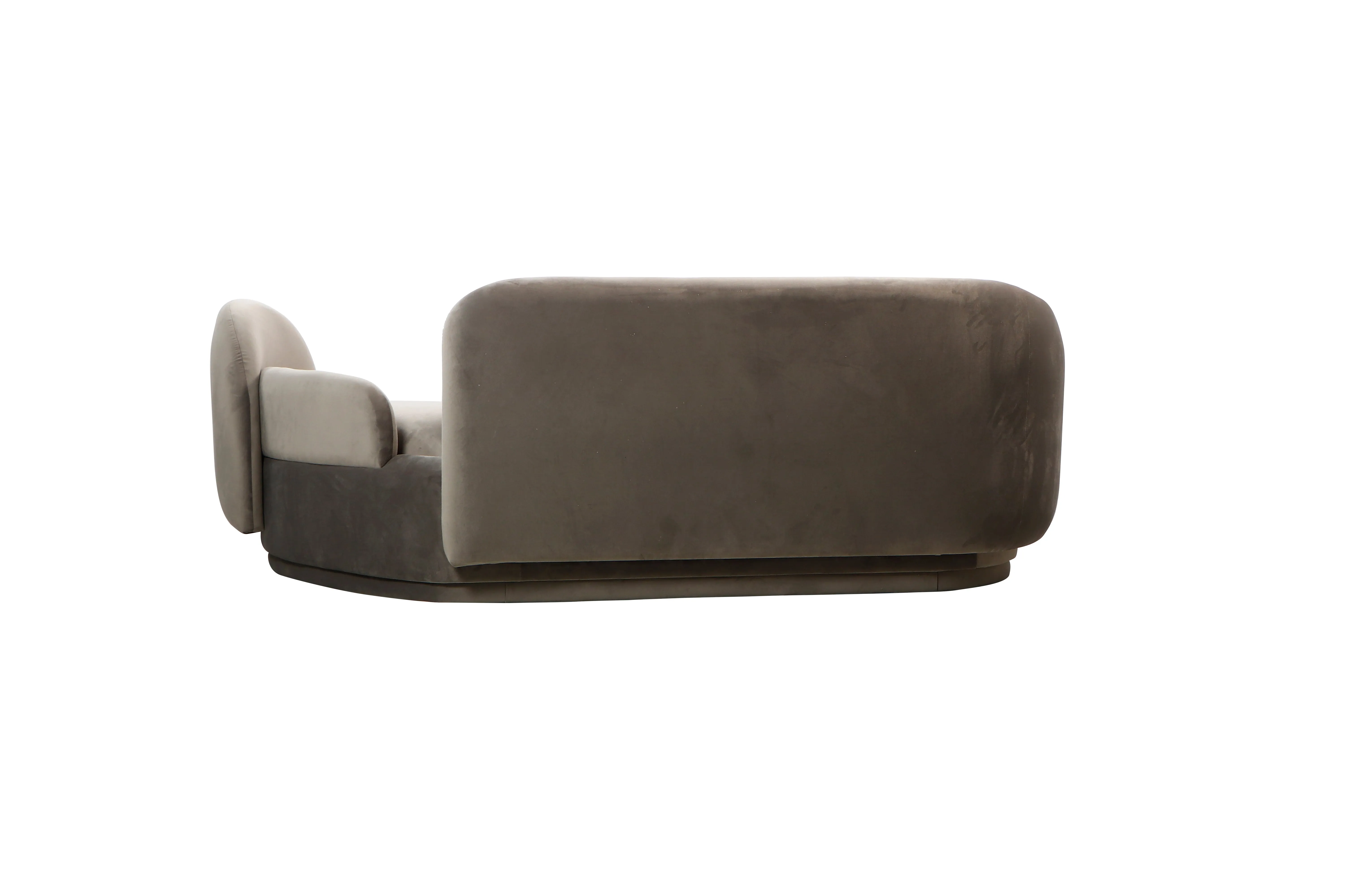 Bernard Gray Velvet Sofa