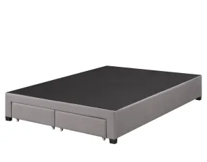 Bradley Full Platform Bed Base, Grey