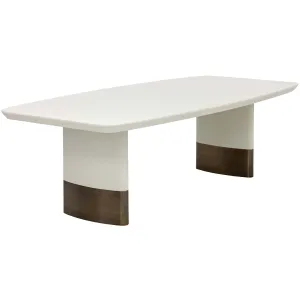 Calida Dining Table, Cream