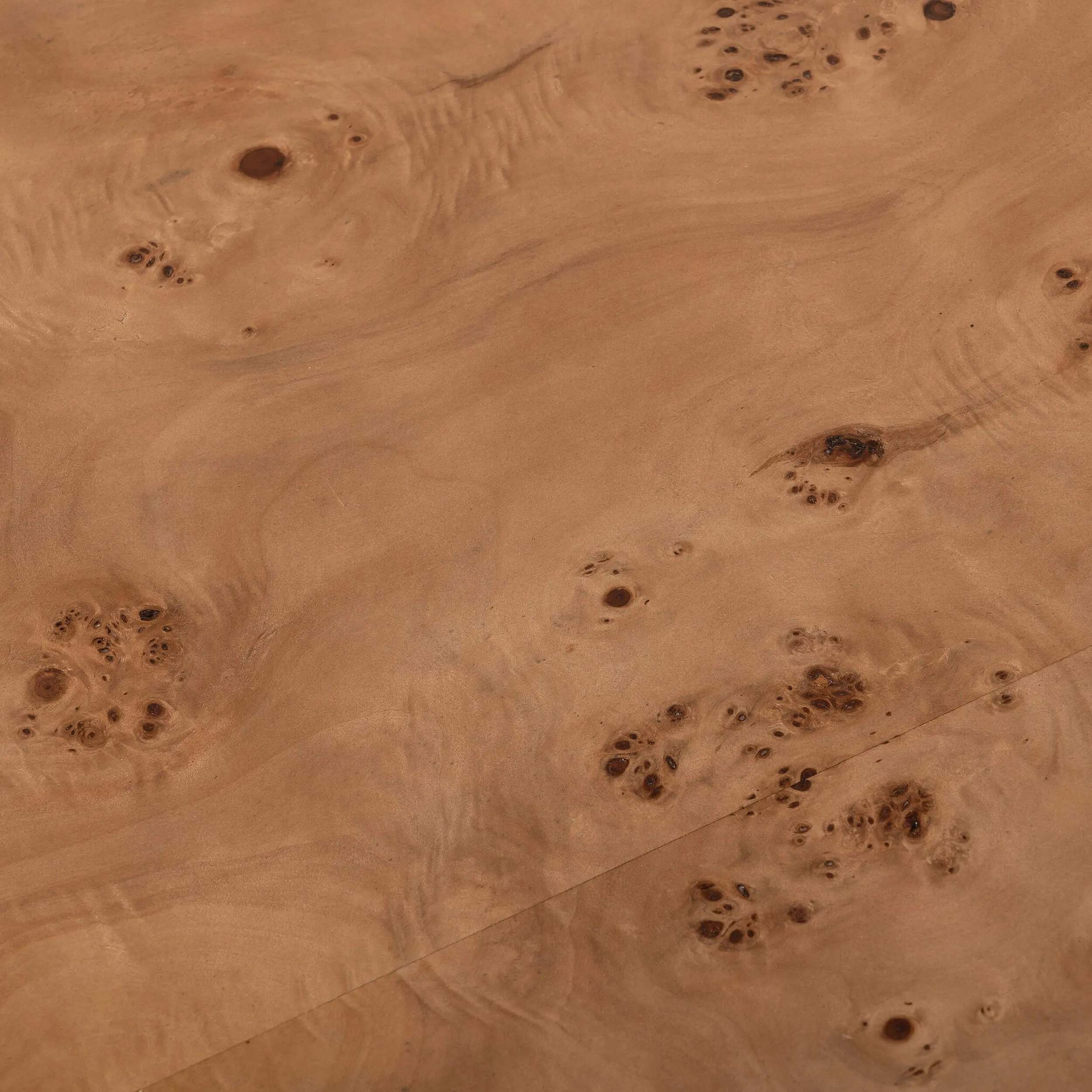 Caya Coffee Table, Caramel Burl