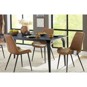 Centerport Black 7-Pc 71" Dining Set