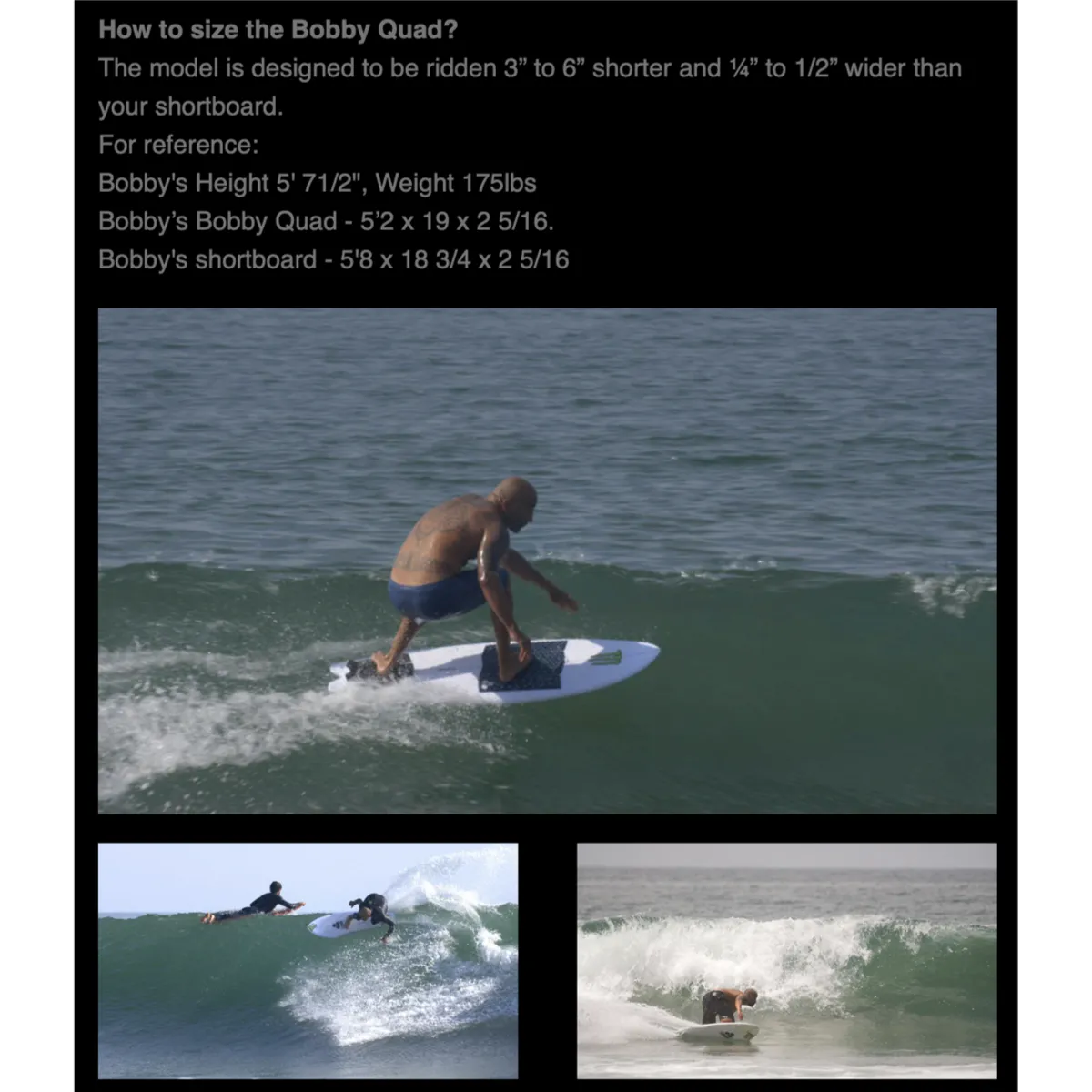 Channel Islands Bobby Quad 5'8 Spine-Tek Epoxy FCS2