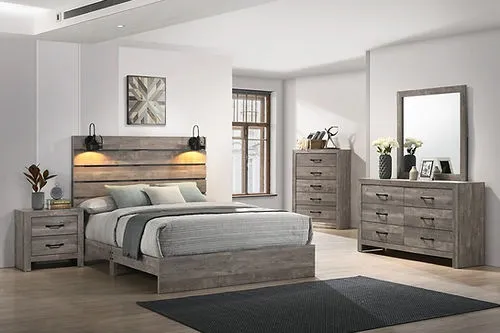 Charlotte Bedroom Set - Modern Farmhouse Elegance