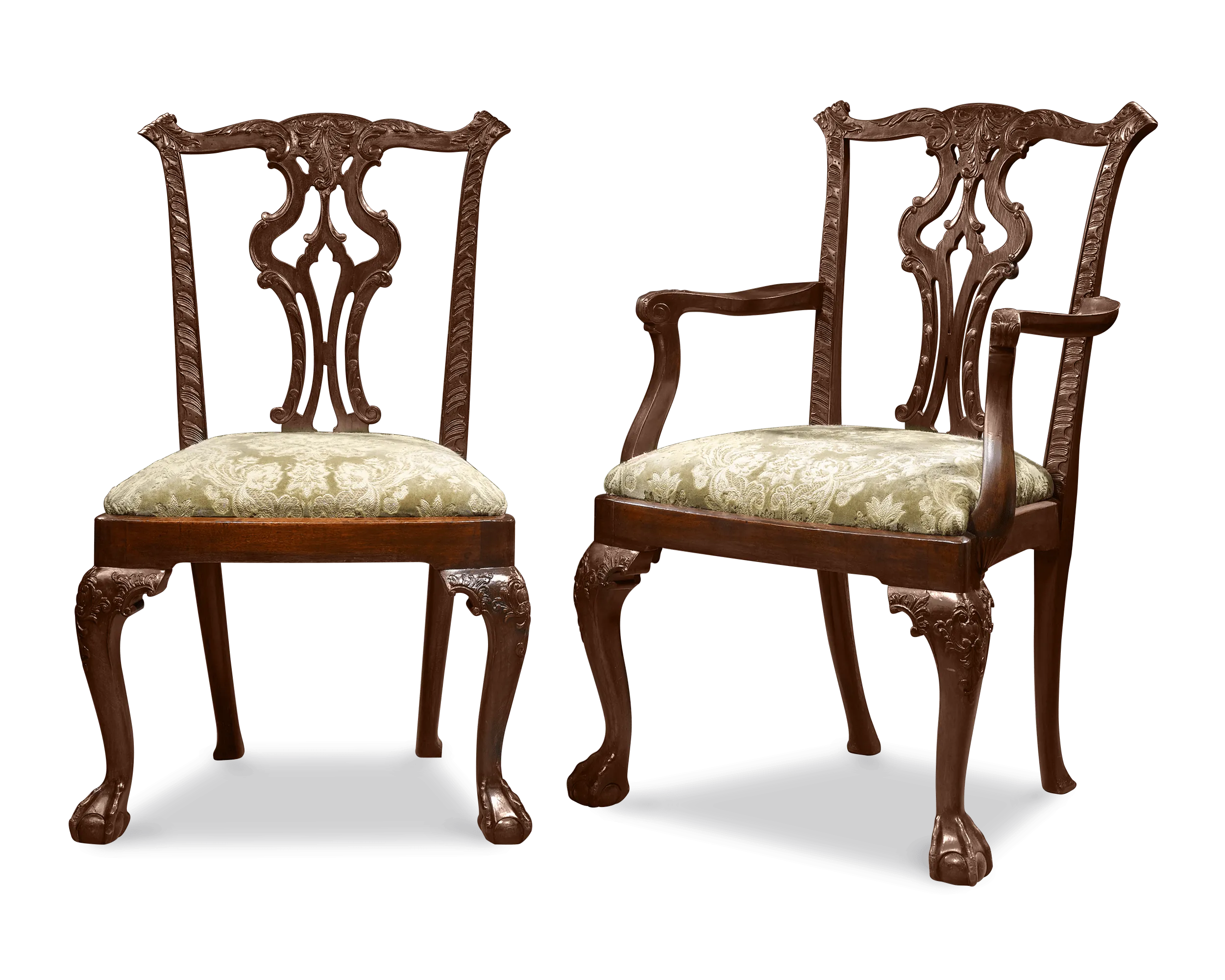 Chippendale-Style Dining Chairs