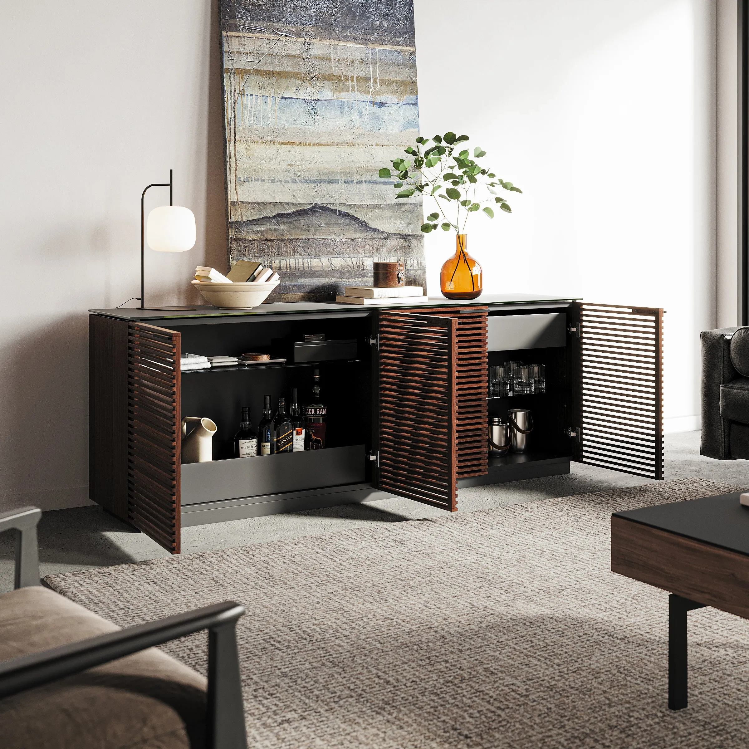 Corridor 4-Door Storage Credenza