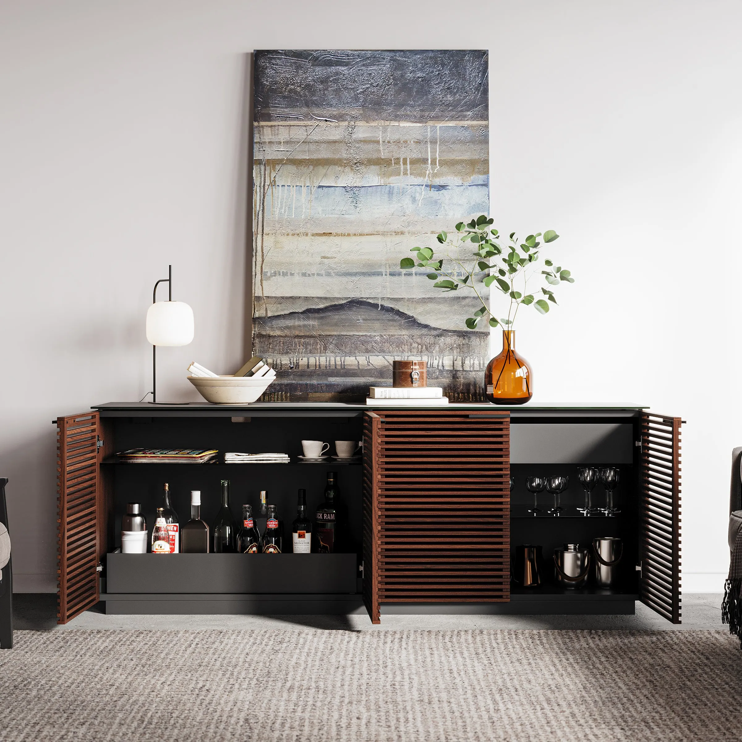 Corridor 4-Door Storage Credenza