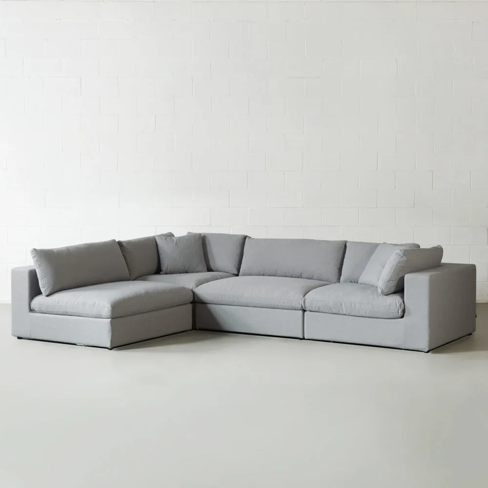 COSMIC - Grey Fabric Modular Set (4 piece)