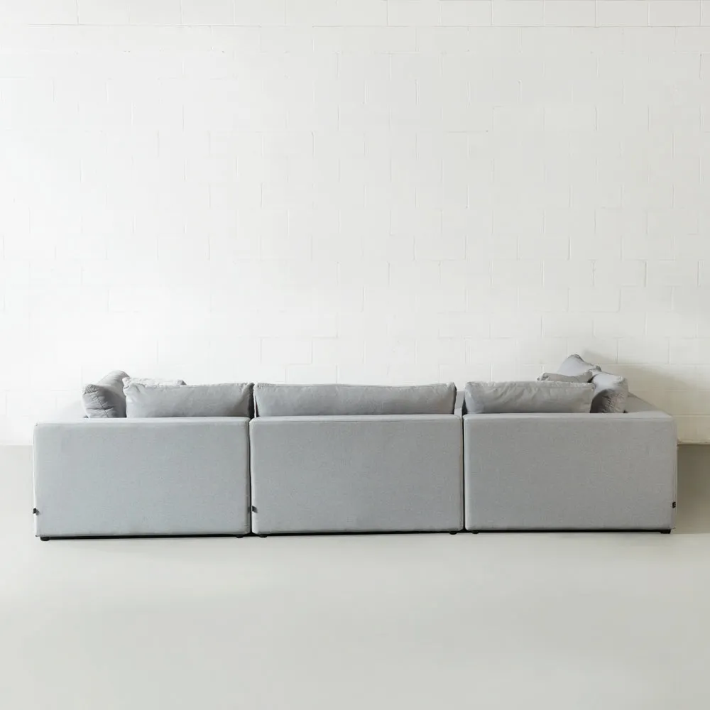 COSMIC - Grey Fabric Modular Set (4 piece)