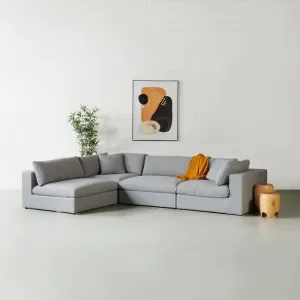 COSMIC - Grey Fabric Modular Set (4 piece)