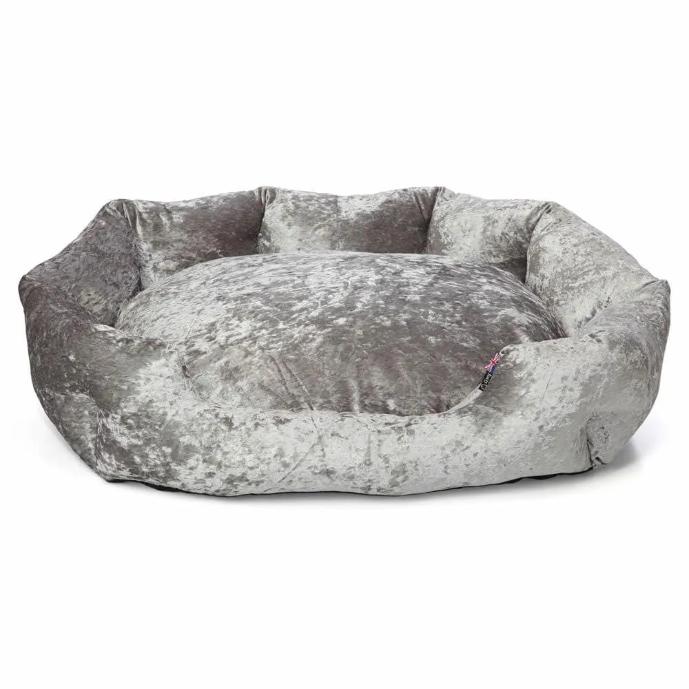 Crushed Velvet Dog Bed - Bunty Bellagio