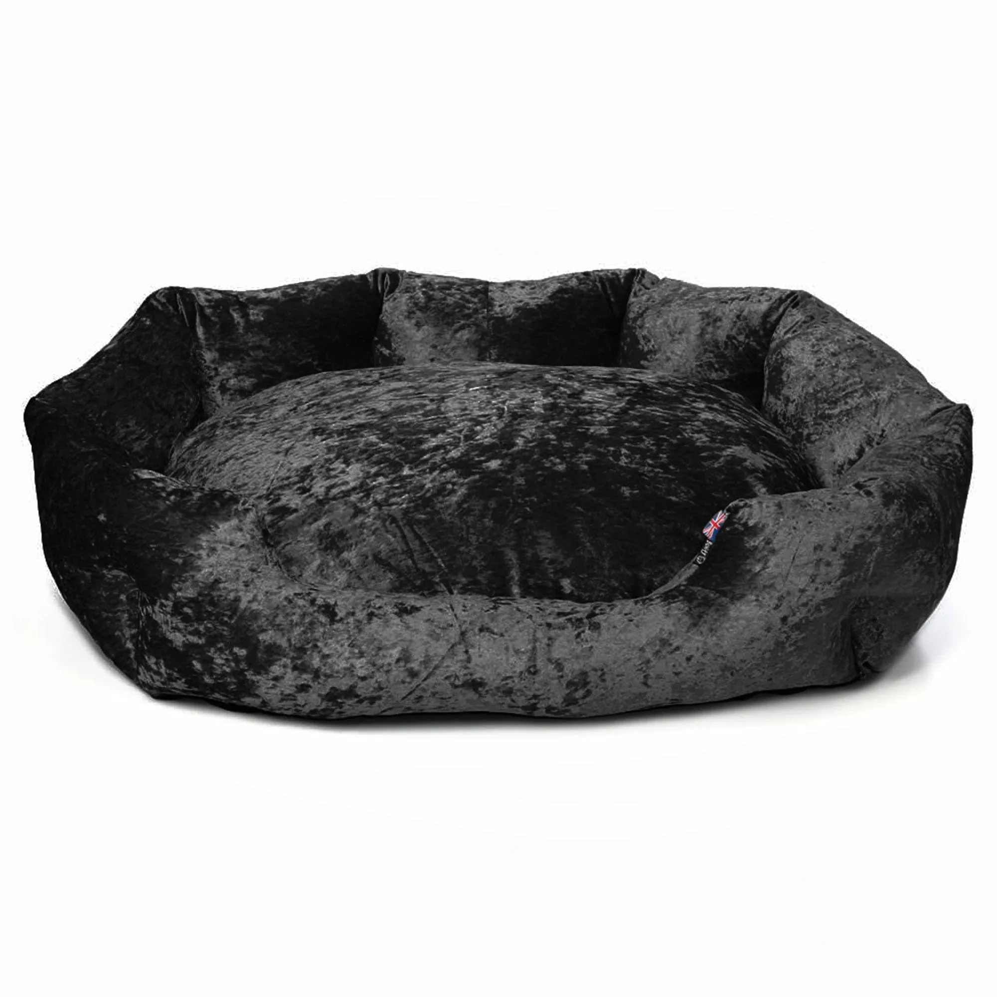 Crushed Velvet Dog Bed - Bunty Bellagio