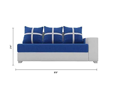 Dalton L Shape Fabric Sofa for Living Room