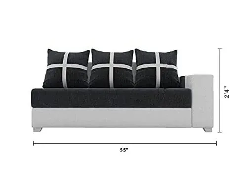 Dalton L Shape Fabric Sofa for Living Room