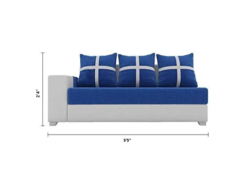 Dalton L Shape Fabric Sofa for Living Room