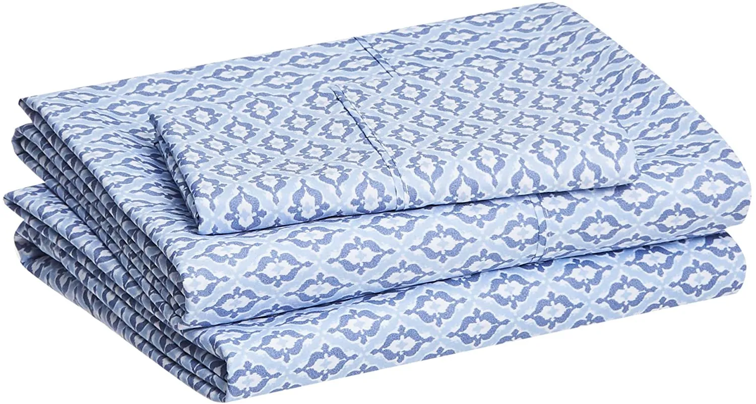 Damask Blue Sheet Sets