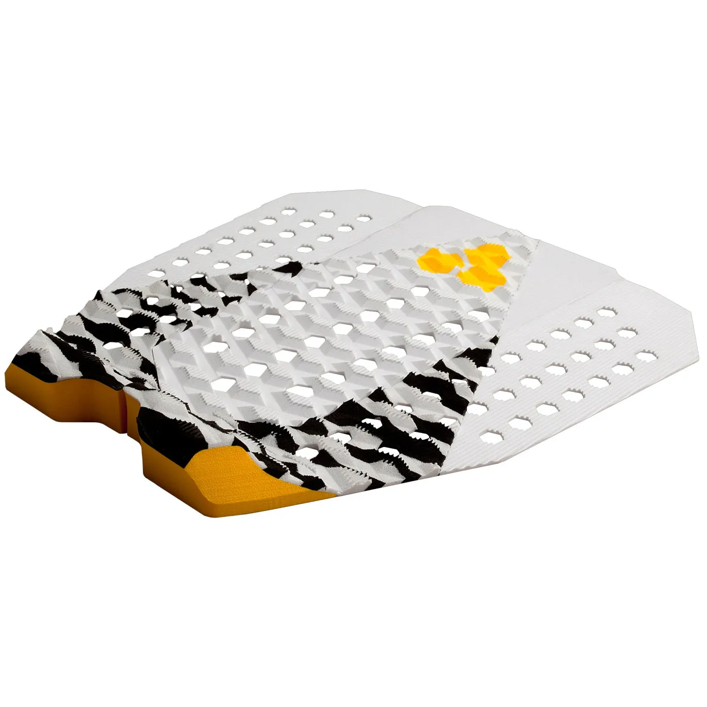 Deck pads - Channel Islands FLUX 3PC FLAT TAIL PAD - White Tiger