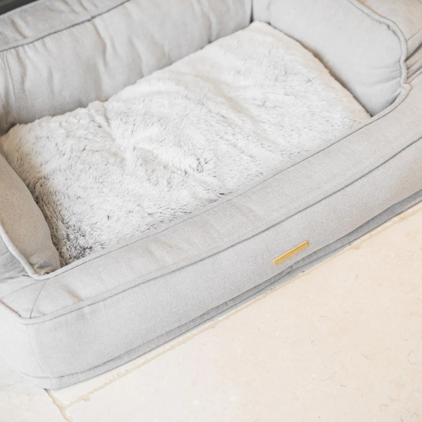 Deep Sleep Dog Bed in Alabaster by Lords & Labradors