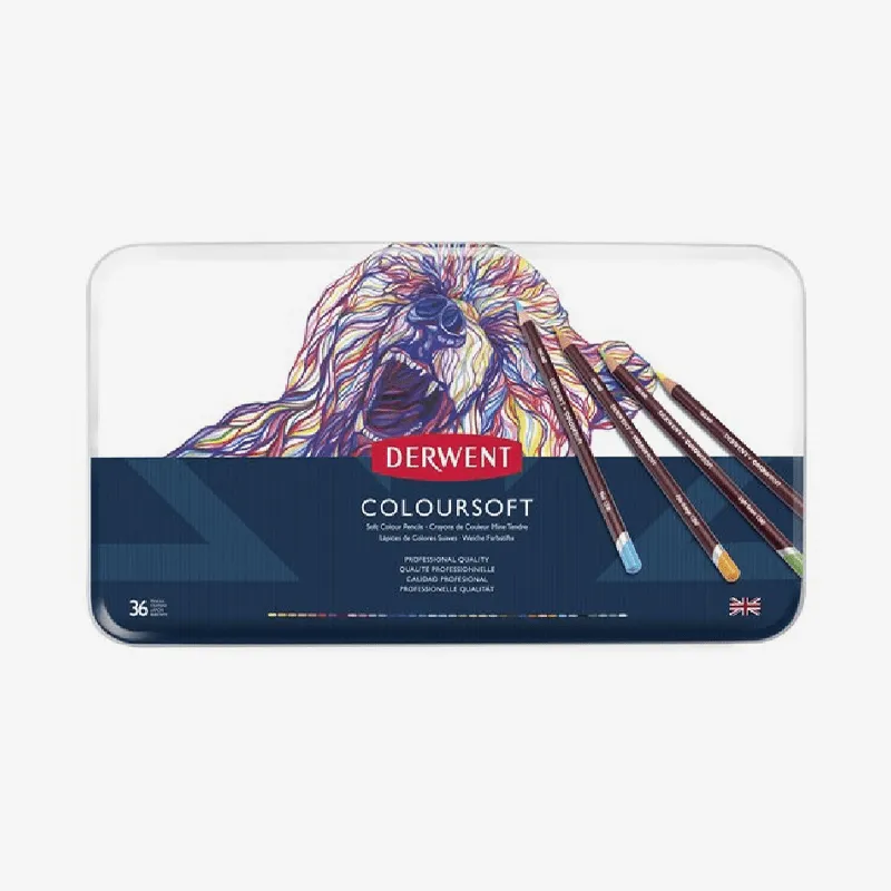 Derwent Soft Color Pencils Tin Sets