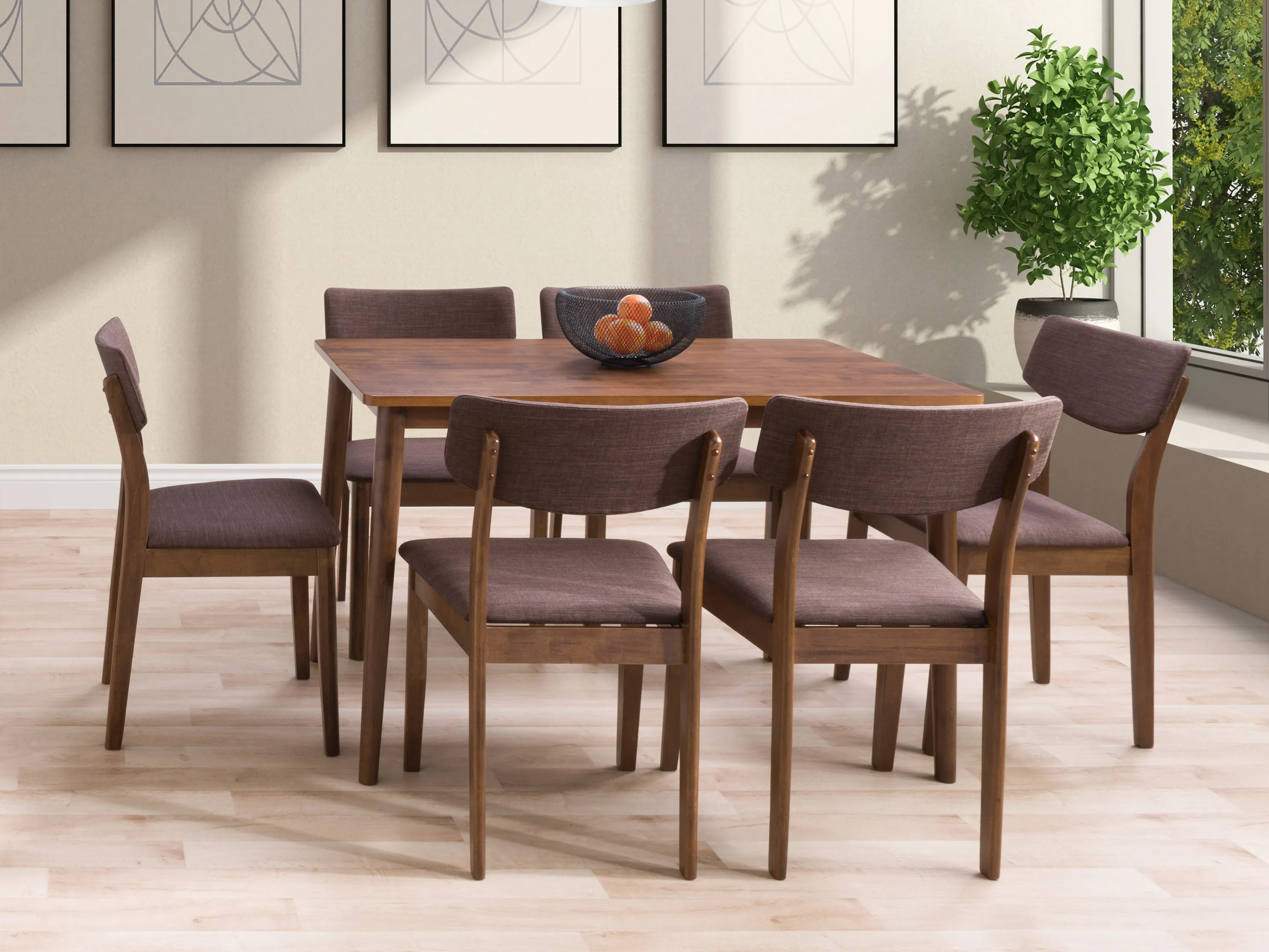 Dining Table Set for 6