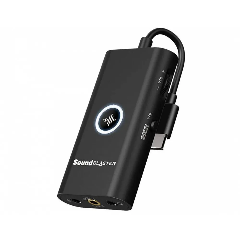 External sound card Creative Sound Blaster G3, black