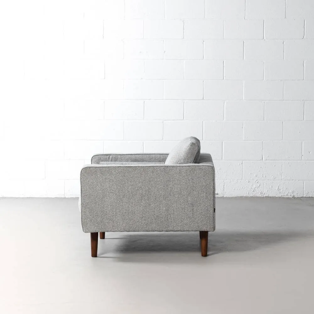 FONDA - Grey Fabric Chair