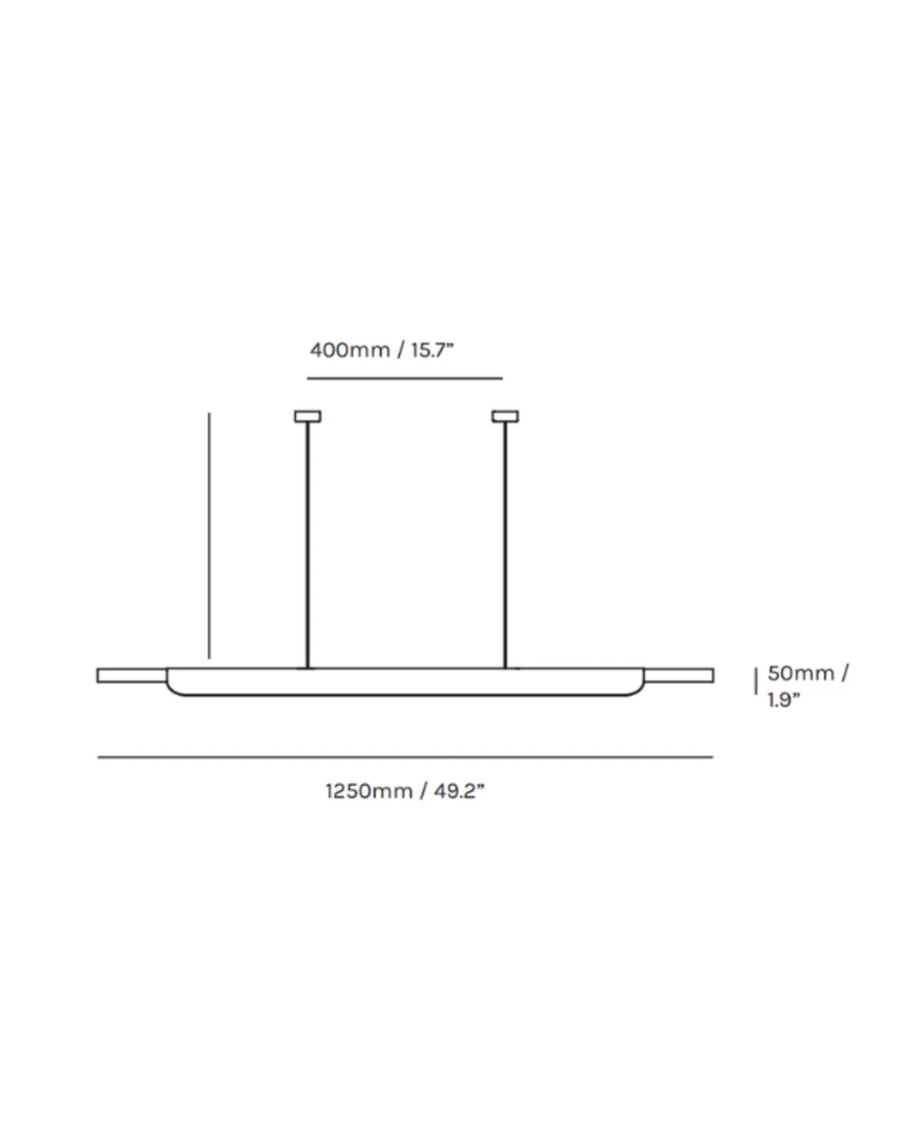 Formation Linear Pendant