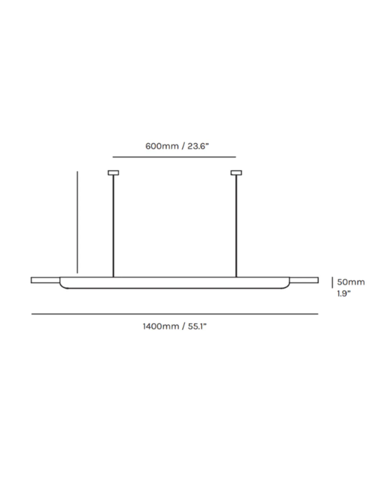 Formation Linear Pendant