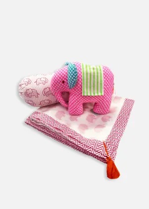 Haathi Blanket Baby Gift Set