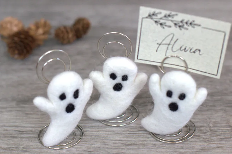 Halloween Ghost Place Card Holders