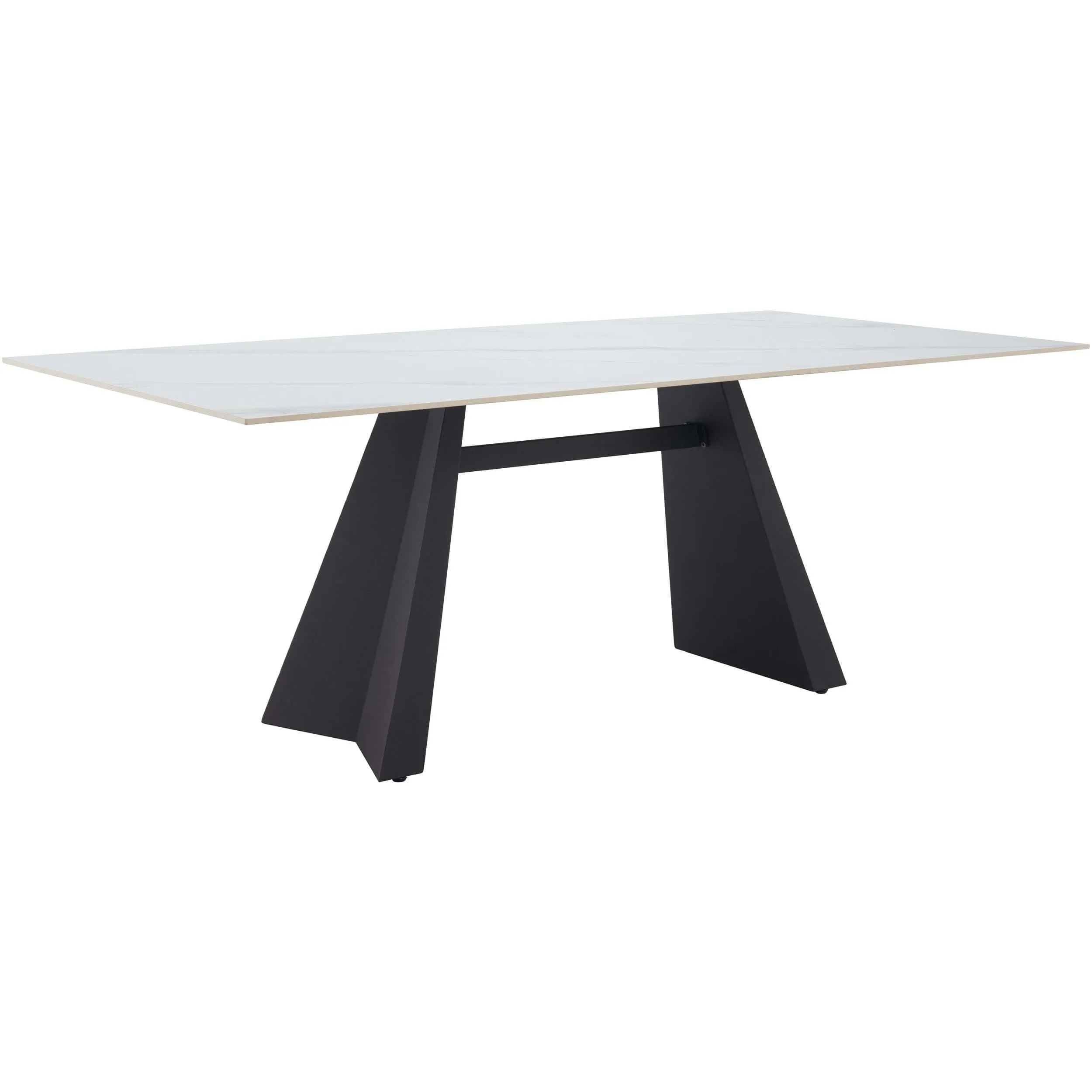 Inky Dining Table, White