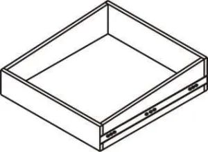 Inset Shaker Cabinet Roll Out Shelf 18" - 36"