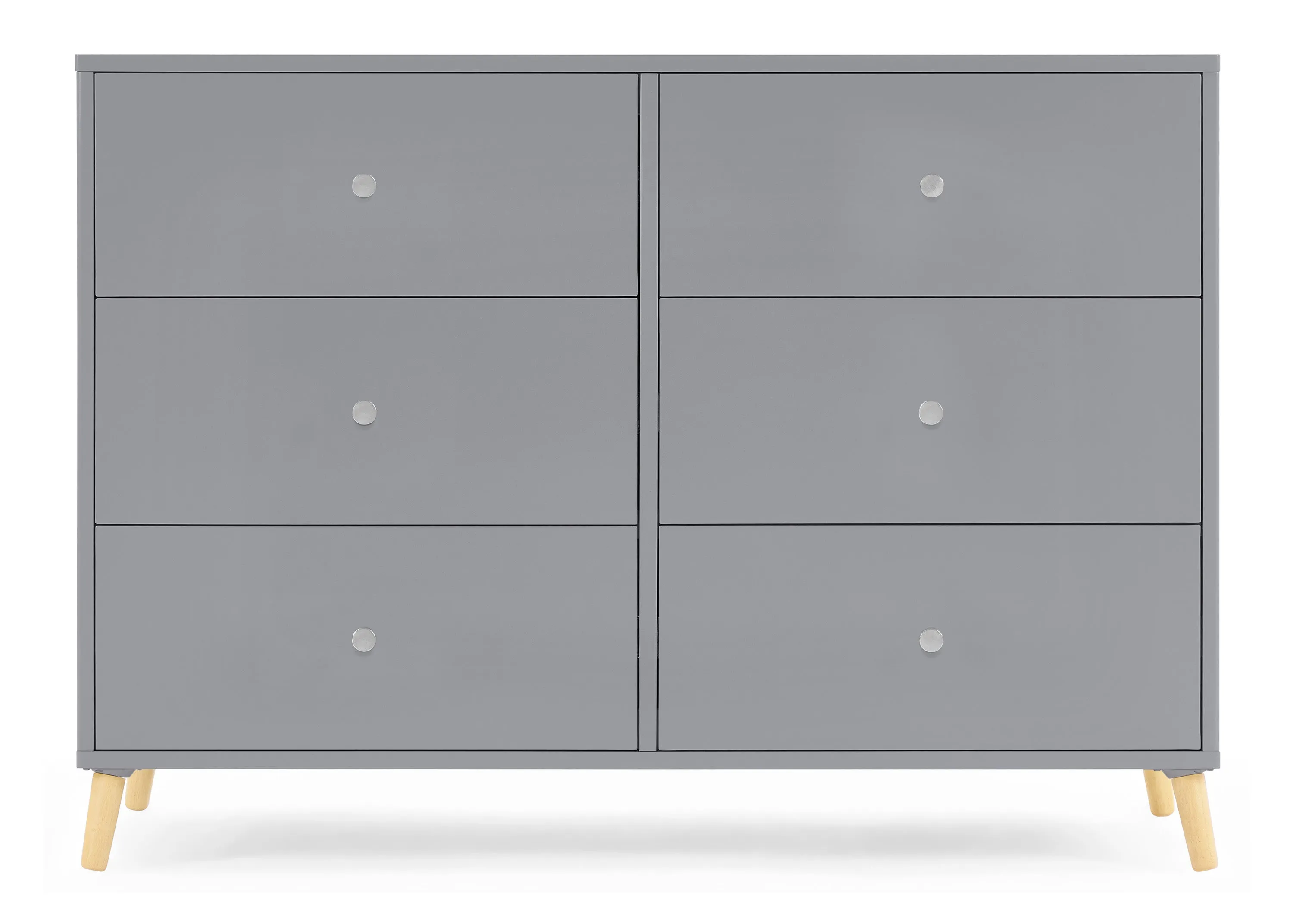 Jordan 6 Drawer Dresser with Interlocking Drawers