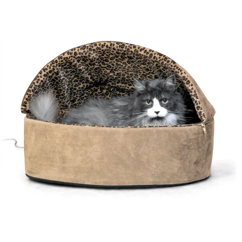 K&H Thermo-Kitty Bed Deluxe Hooded, Large