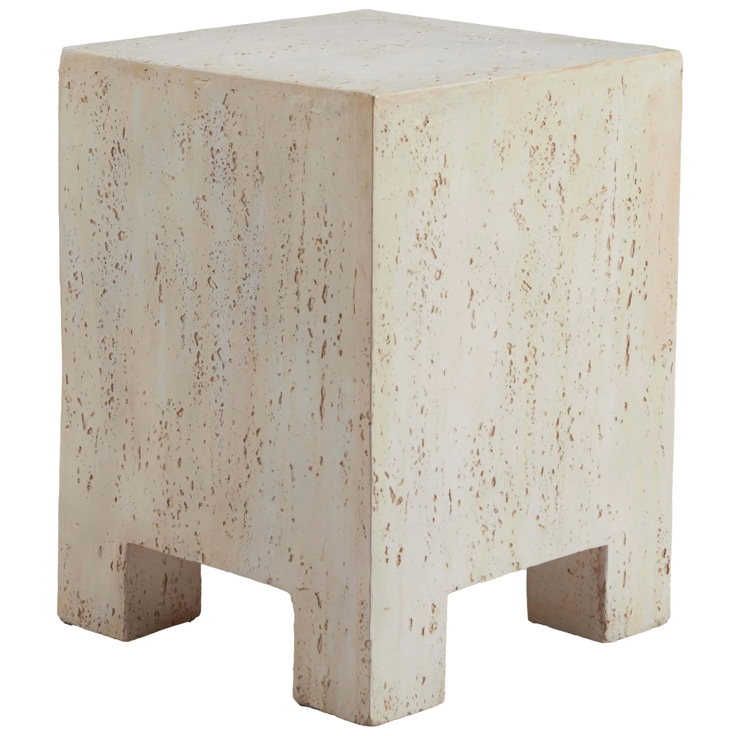 Kitara Side Table, Beige