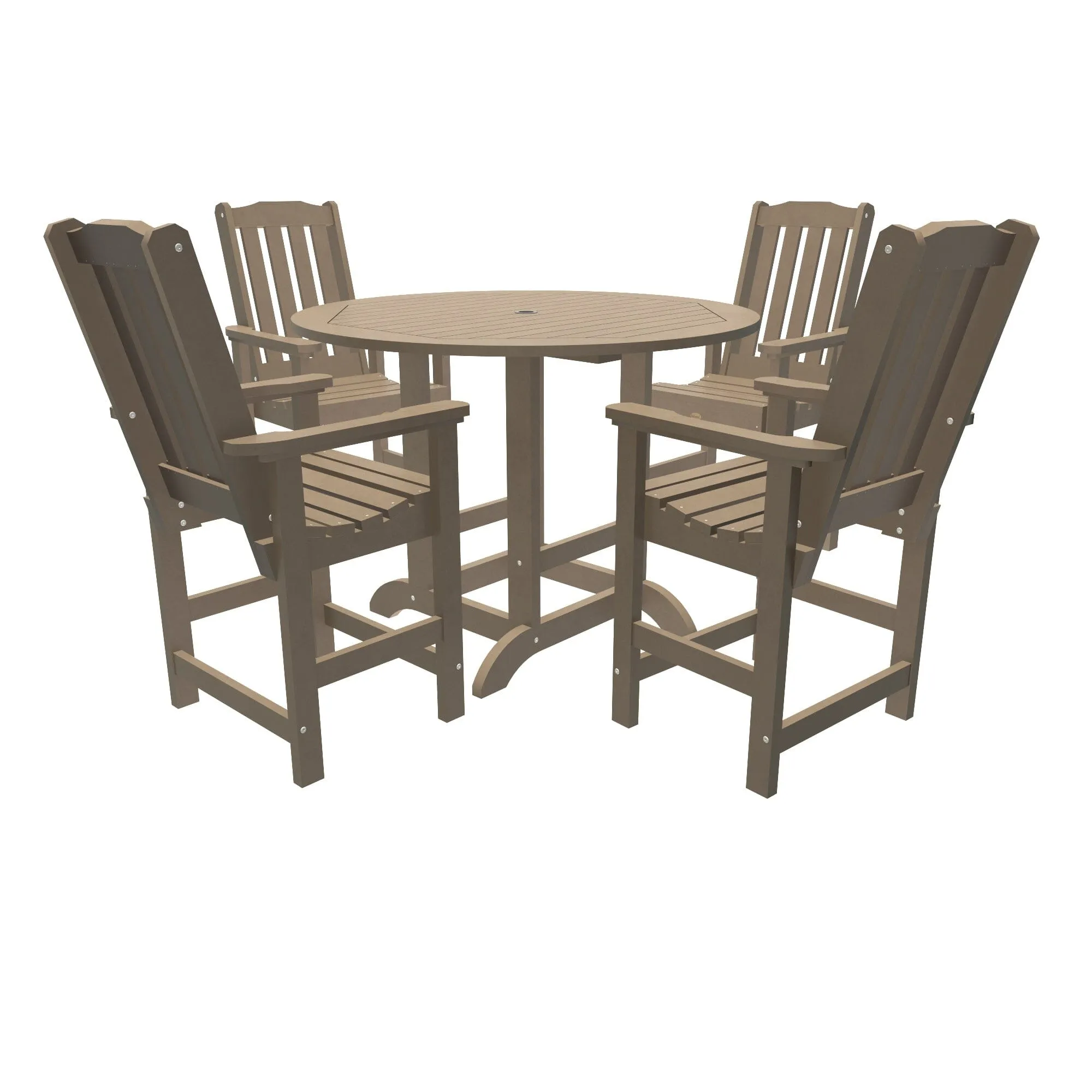 Lehigh 5pc 48in Round Dining Set - Counter Height