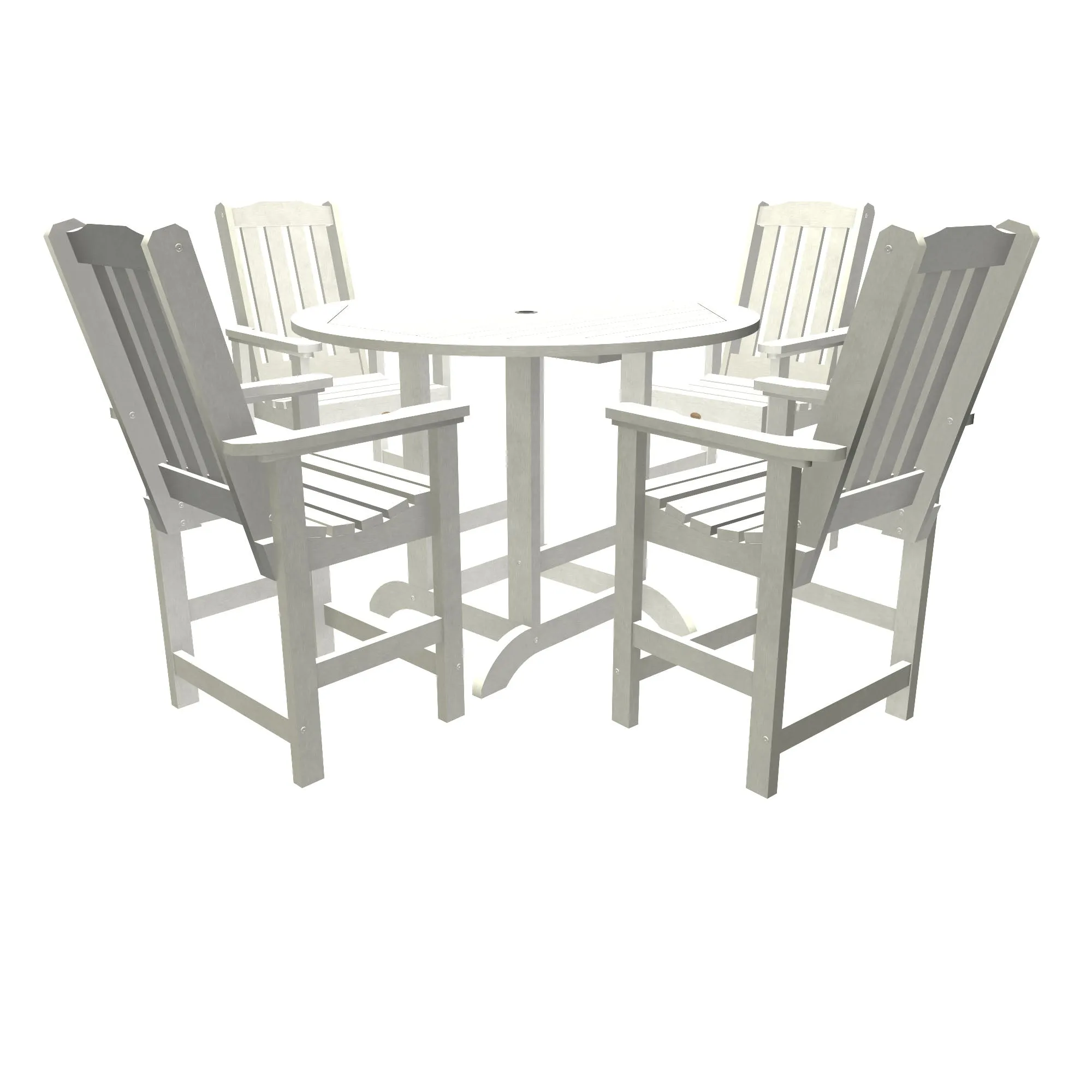 Lehigh 5pc 48in Round Dining Set - Counter Height