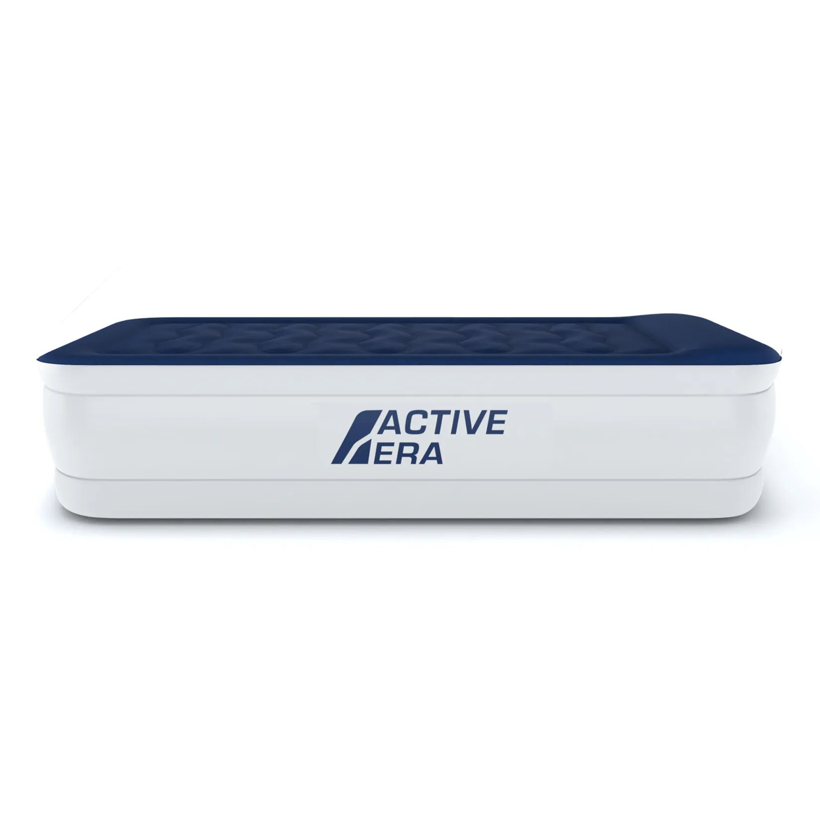 Luxury Single Air Bed – Navy/White